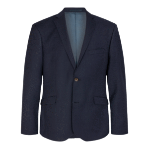 Sunwill herre blazer med struktur modern fit marine blå