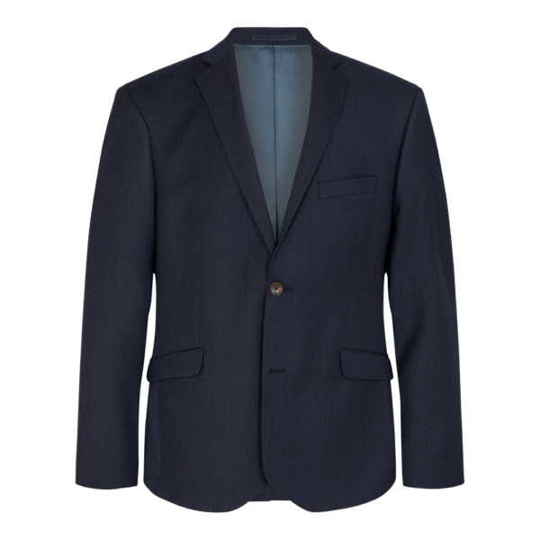 Sunwill herre blazer med struktur modern fit marine blå