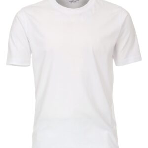 Casa Moda ensfarvet t-shirt hvid