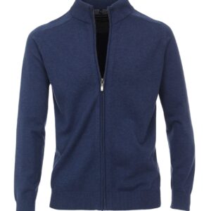 Casa Moda cardigan i pima bomuld middelalderlige blå