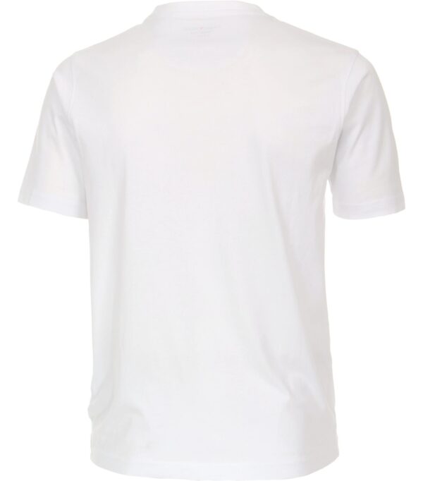 Casa Moda ensfarvet t-shirt hvid – Bild 3
