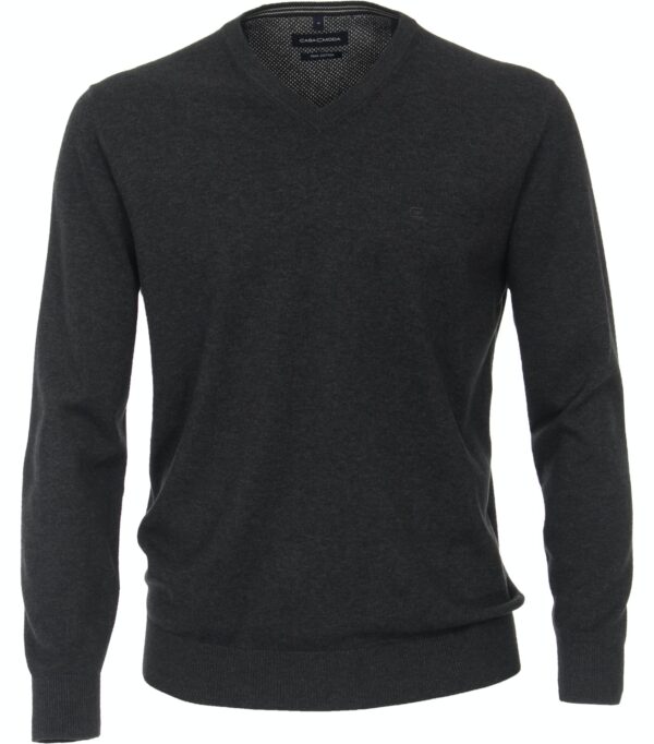Casa Moda pullover v-hals Koks