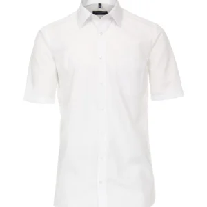 Casa Moda comfort fit kort ærmet skjorte Hvid