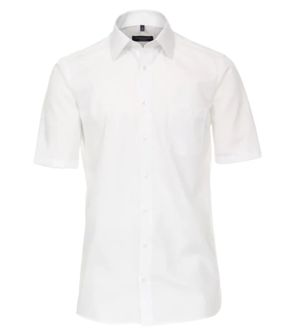 Casa Moda comfort fit kort ærmet skjorte Hvid