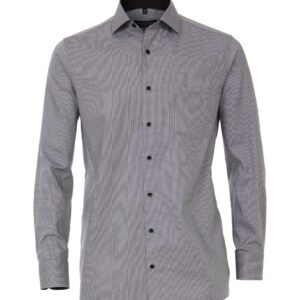 Casa Moda “comfort fit” struktur skjorte Koks
