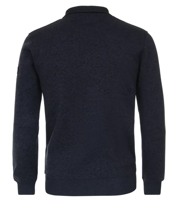 Casa Moda strikt fleece jakke nat blå – Bild 3