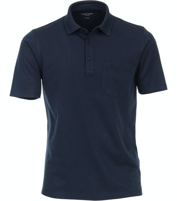 Casa Moda “easy care” polo med lomme saragossa sea