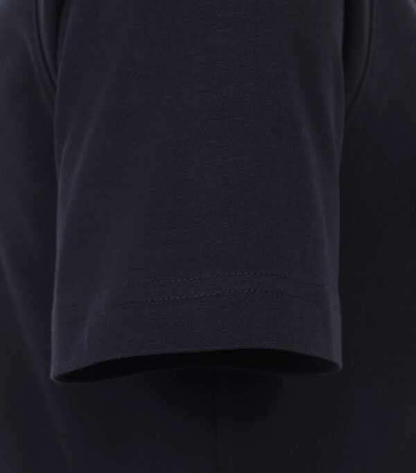 Casa Moda t-shirt med print og brodering i nat blå – Bild 5