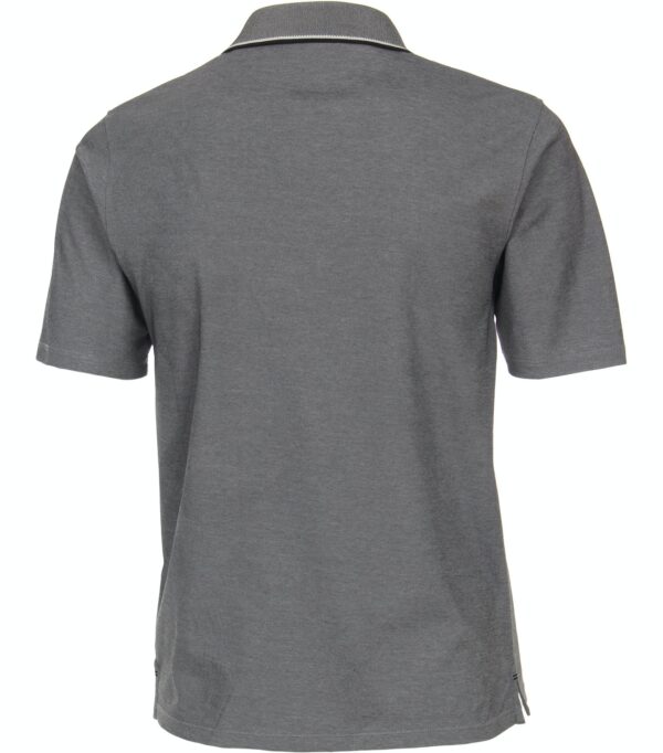 Casa Moda “easy care” polo lys grå – Bild 3