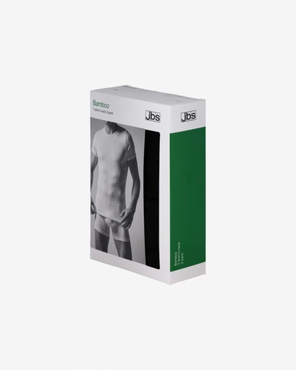 JBS bambus t-shirt sort 2-pack - Billede 3