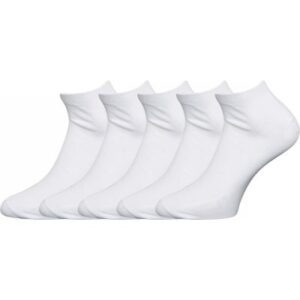 Claudio footies 5 pak 40-47 Hvid