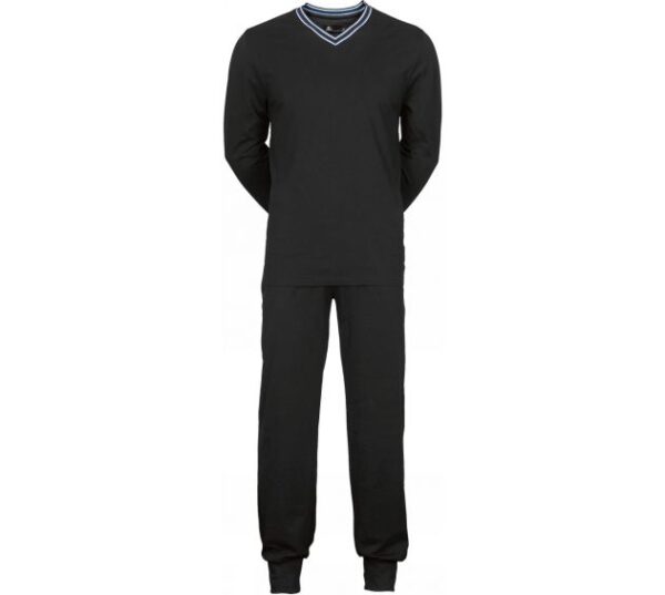 JBS Jersey-Schlafanzug Schwarz