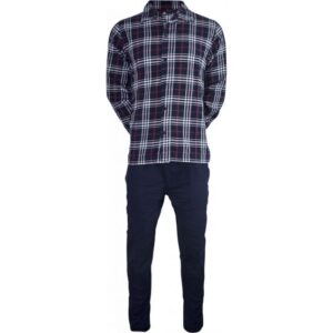 JBS klassiske pyjamas Ternet jakke/ ens farvet buks