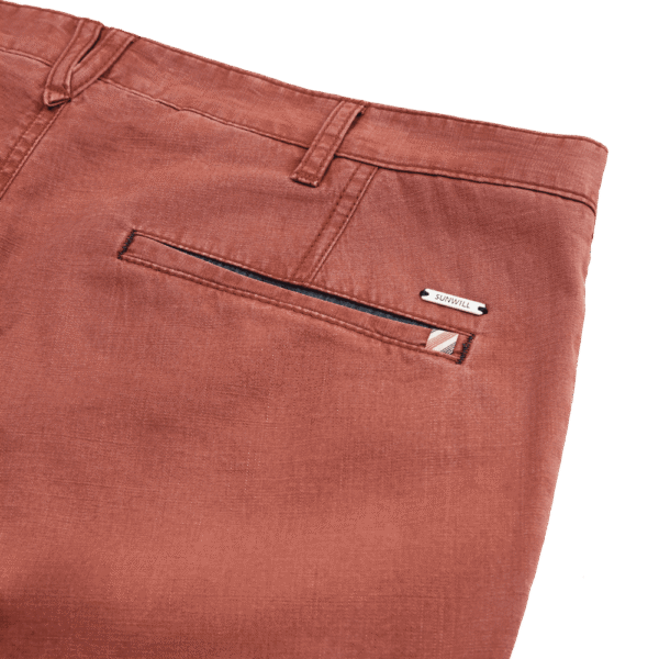 Sunwill chino modern fit rust rød – Bild 5