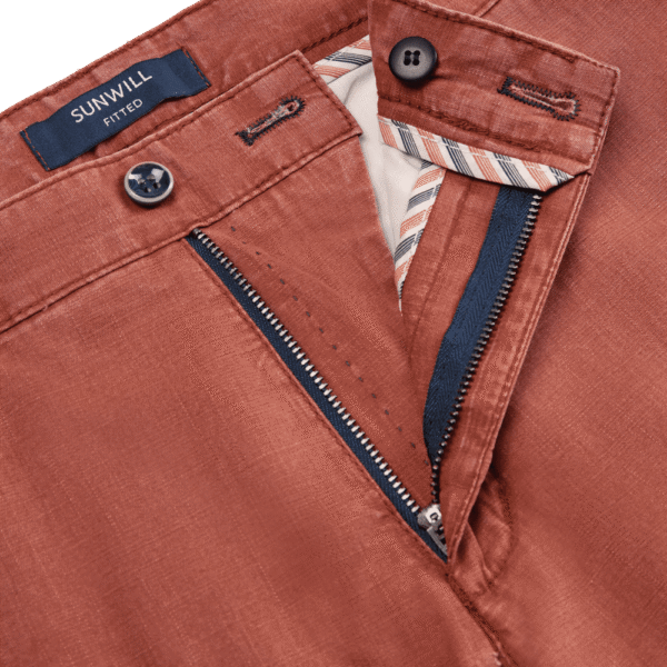 Sunwill chino modern fit rust rød – Bild 4