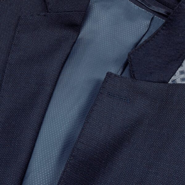 Sunwill herre blazer med struktur modern fit marine blå – Bild 6