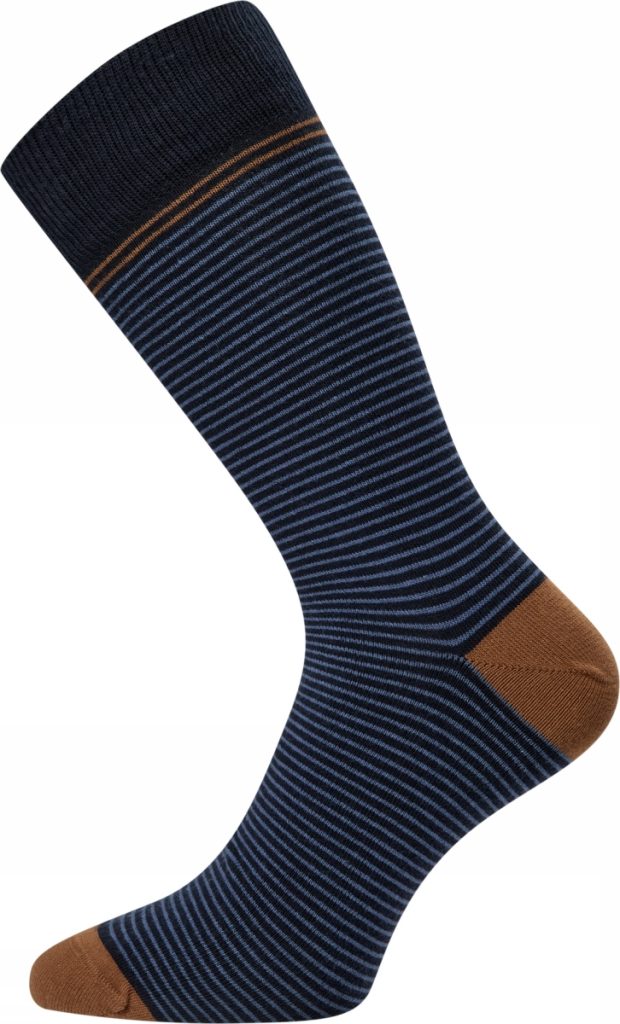 Claudio Multistreifen 40-47 blau/braun