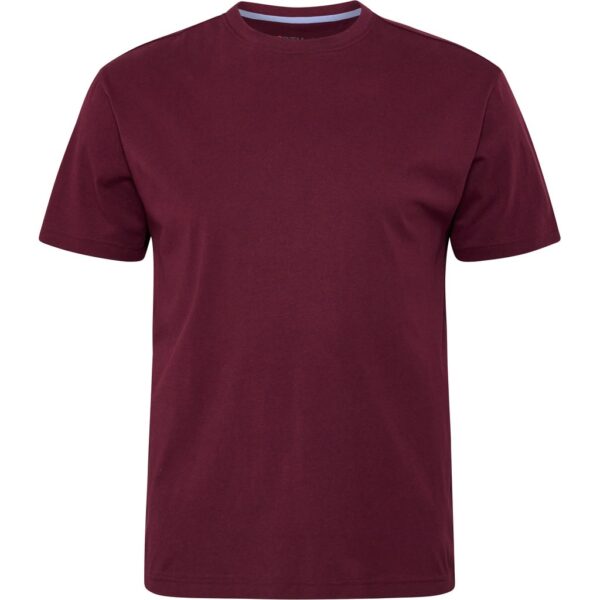 North latitude ryg printet t-shirt rund-hals bordeaux - Billede 2