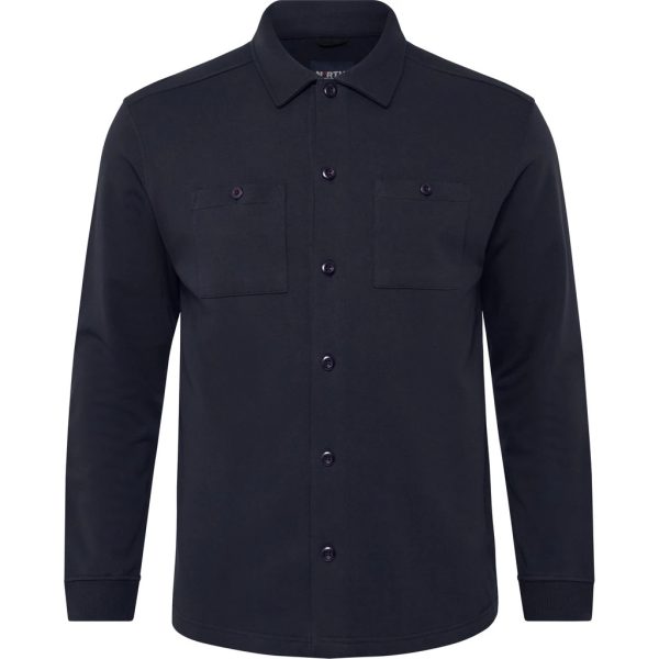 North Latitude overshirt i sweatshirtkvalitet
