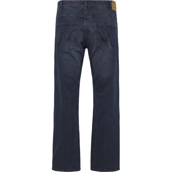 North Latitude klassiske jeans med en god pasform og let stretch MICK blå vask - Billede 2