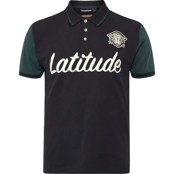 North Latitude Klassisk poloshirt med kontrasterende