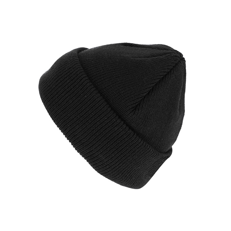 Fiebig strikket hue 3M thinsulate sort