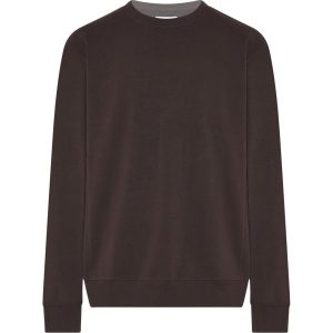 Compass classic sweat shirt rund hals sort brun antracit (billedet finde kun i sort brun)