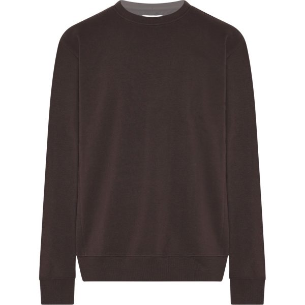 Compass classic sweat shirt rund hals sort brun antracit (billedet finde kun i sort brun)