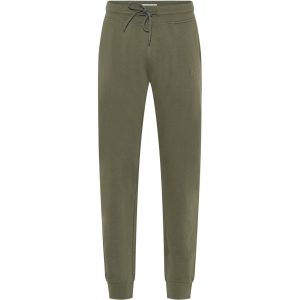 Compass Classic Sweat Jogger Alagna, bløde joggers i bomuld med elastisk talje og snøre oliven