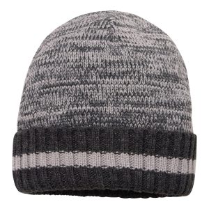 Casa Moda strikket hue lys grå