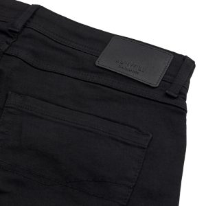 Sunwill fitted stretch jeans, black