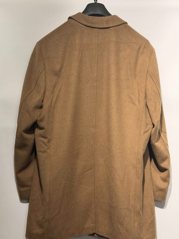 WEIS Klassisk car coat frakke i den lækre Camel farve og en blød uld blanding