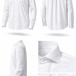 VENTI Langarmshirt "comfort fit" in Jersey Flex weiß