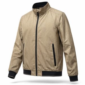 Canson kort aqutex jakke med sorena aura foer så du kan hold sikker i dansk vej med silde ben mønster , Sand