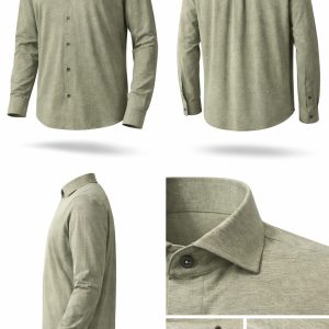 VENTI Langarmshirt "comfort fit" in Jersey flex grün