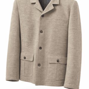 Overshirt fra Weis/ Wgite Bros. Leopold G lys beige