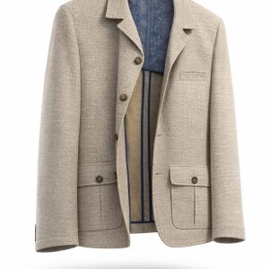 Overshirt from Weis/Wgite Bros. Leopold G light beige