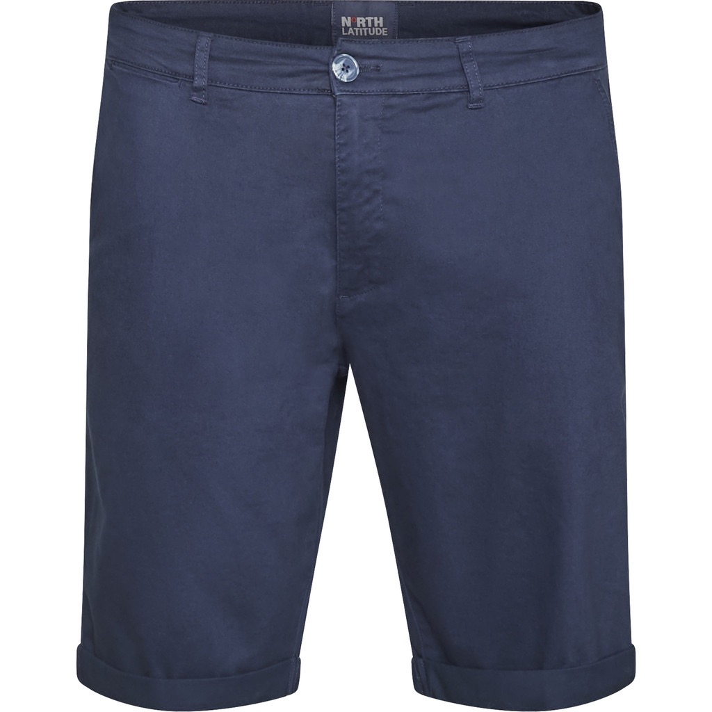 Chino-Shorts von North Latitude mit schrägen Taschen navy blau
