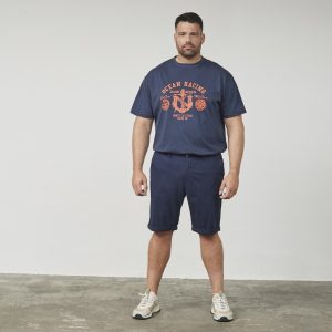 Chino shorts from North latitude with slanted pockets navy blue