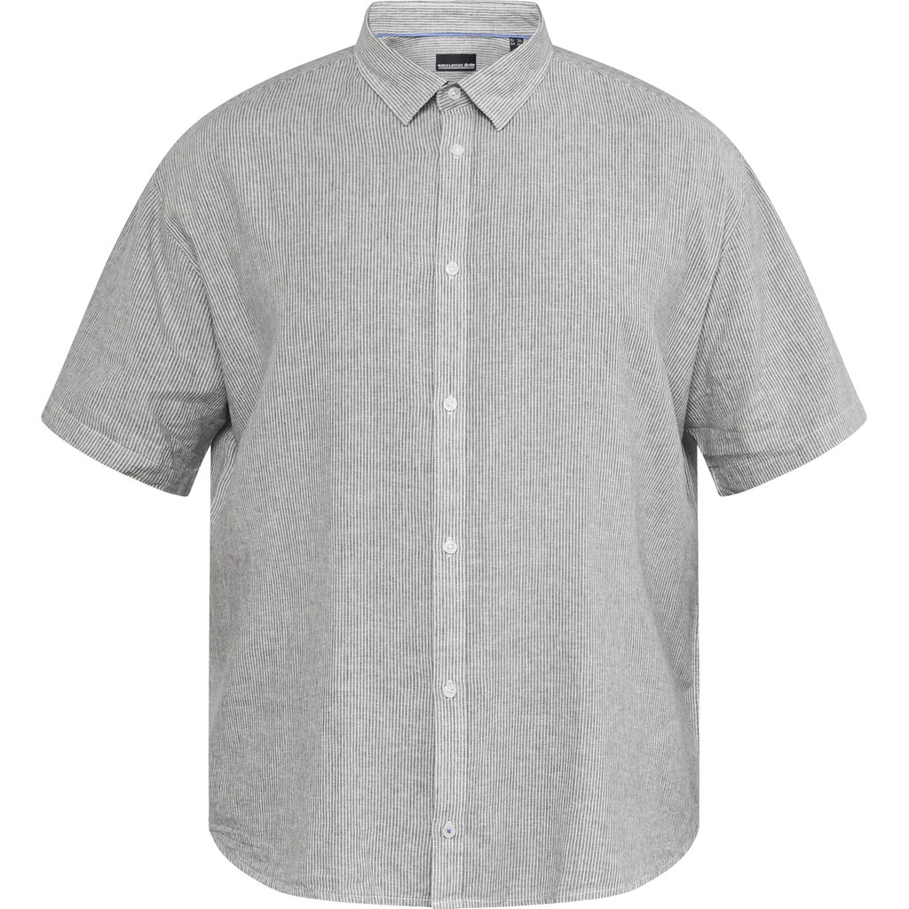 NORTH Latitude Kurzarmhemd aus Bambus/Baumwolle dunkelgrün