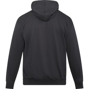 North Latitude hoodie with a wide drawstring and small print, black