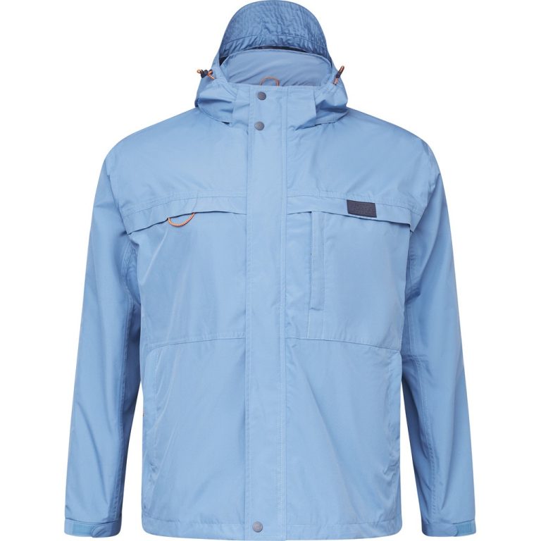 Lyseblå let og funktionel jakke i en slidstærk kvalitet til store mænd fra North Latitude, XL til 8XL