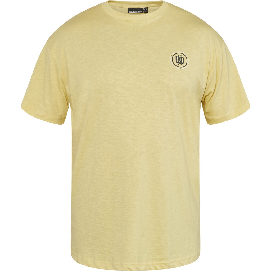 Lækker bomuld North Latitude printet t-shirt i en gul