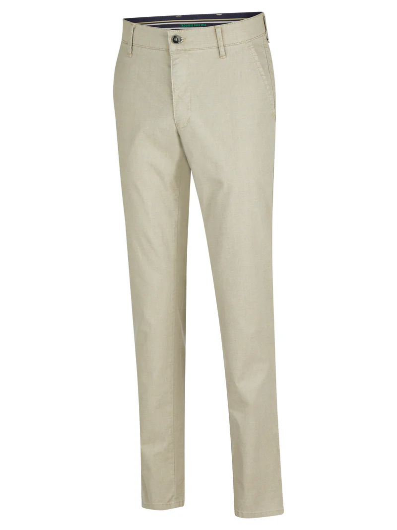 CLUB of COMFORT model GARVEY, en chino i bomuld/spandex sand/beige – Bild 2