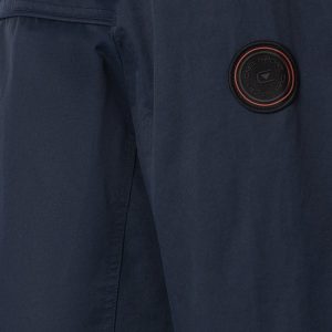 Casa Moda windbreaker, classic cut with ribbed hem and cuffs, navy blue