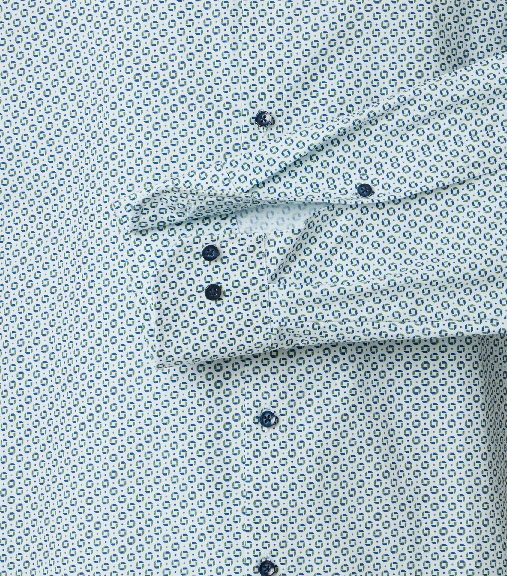 Hemd von Venti comfort fit gemustert in wunderschönem Grün