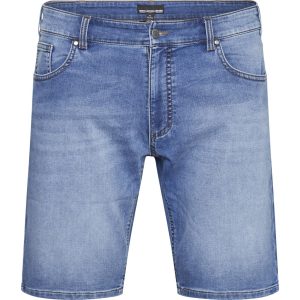 North Latitude Jogging-Cowboy-Shorts in abriebfester Denim-Waschung blau