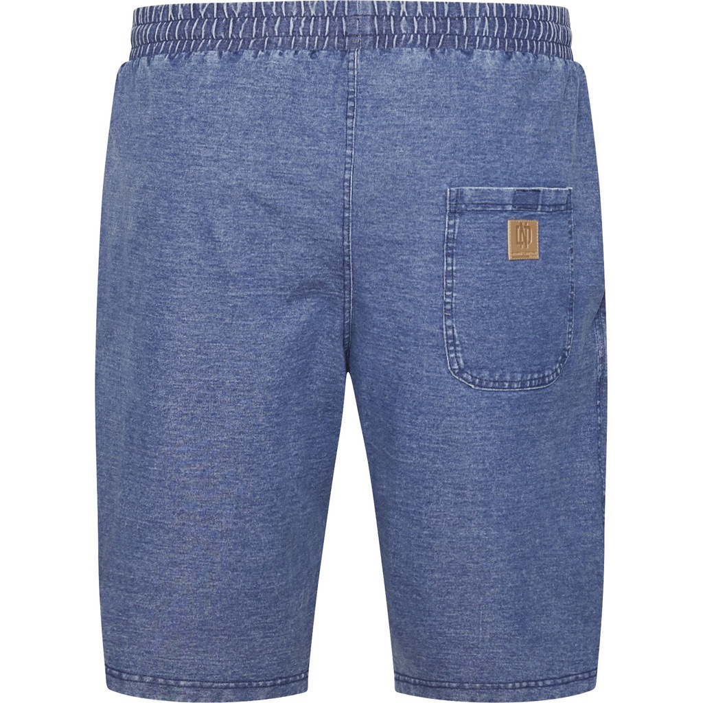 North Latitude jog shorts denim, med snøre i livet indigo blå – Bild 2