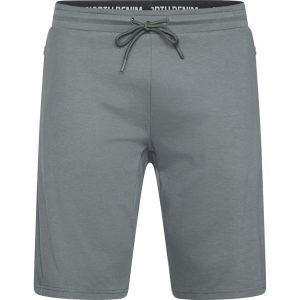 North Latitude Sweatshorts mit Gummizug im Bund dunkles Dunkelgrün