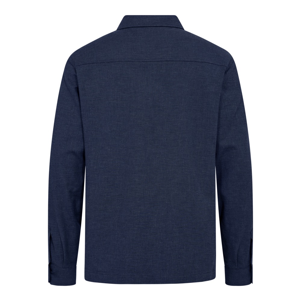 Overshirt fra Sunwill i en fed stil som alle mænd kan bære marine blå
